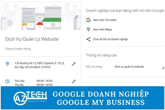 Google doanh nghiệp Business