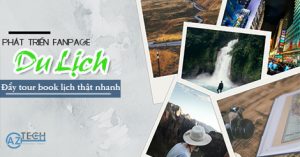 dịch vụ quản lý fanpage du lịch