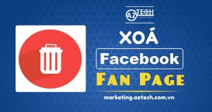 xoa fanpage facebook